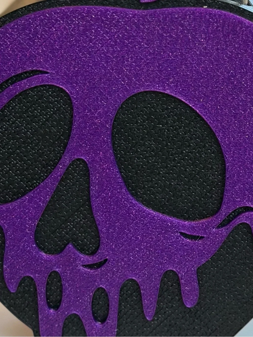 Halloween Poison Apple Skull Foaming Soap Holder for Bath & Body Works Bottles